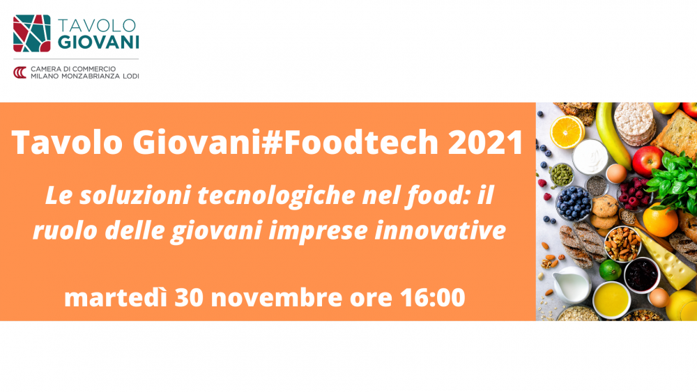 Copertina TG#Foodtech 2021
