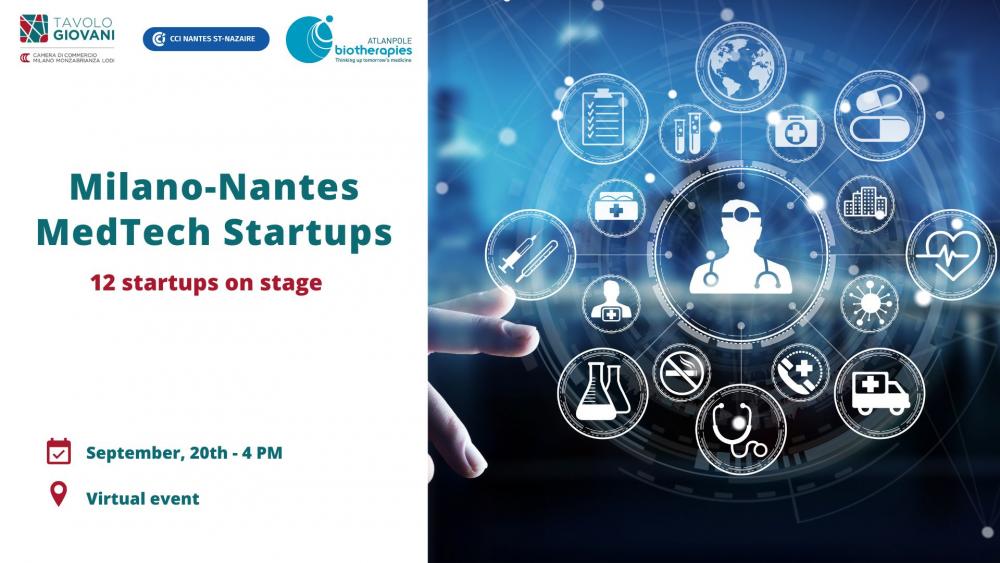 Milano-Nantes MedTech Startups event